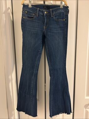 Work Custom Jeans Dark Indigo Flare